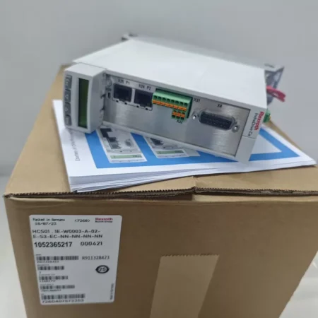 Rexroth Drive Controller Model HCS01.1E-W0003-A-02-E-S3-EC-NN-NN-NN-NN