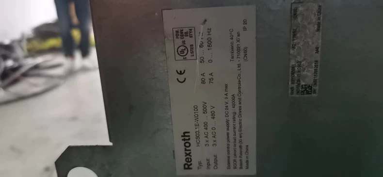 REXROTH HCS03.1E-W0100 - Advanced Servo Drive Technology 1 REXROTH HCS03.1E-W0100 - Advanced Servo Drive Technology