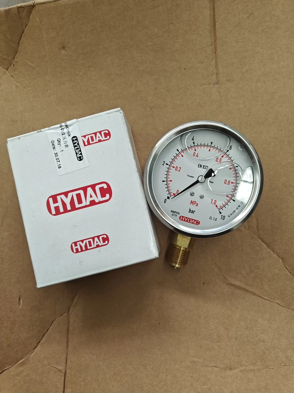 HYDAC Pressure Gauge HM100-10-R-G1/2 High Accuracy Meter 1 HYDAC Pressure Gauge HM100-10-R-G1/2 High Accuracy Meter