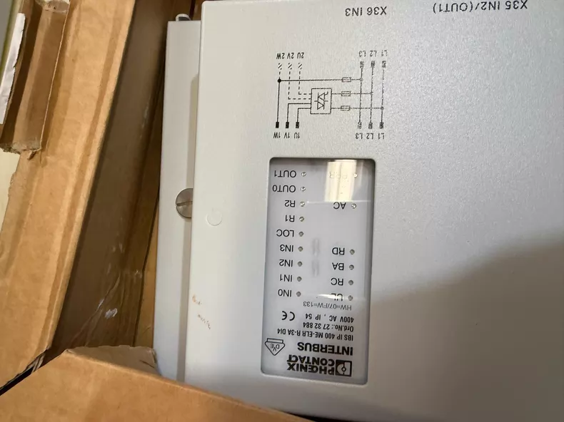 Phoenix Contact Inline Motor Starter IBS IP 400 ME-ELR 1 Phoenix Contact Inline Motor Starter IBS IP 400 ME-ELR