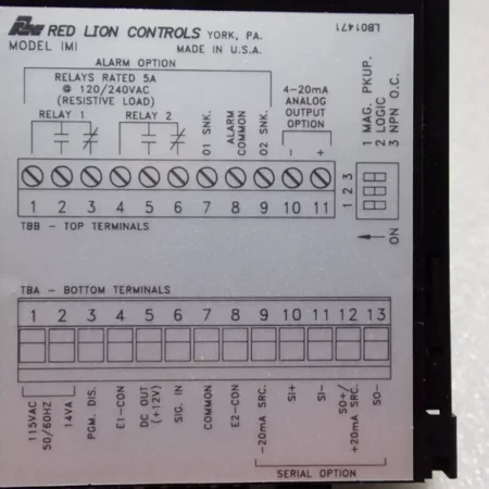 Red Lion IMI 04103 Panel - Enhanced Display Performance