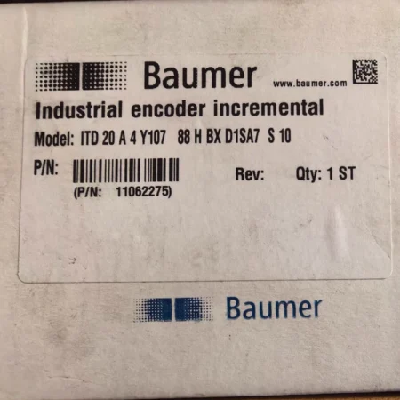 Discover Quality Industrial Products at Lisen Industry 7 Baumer Incremental Encoder ITD 20 A 4 Y107 8 - Accurate Positioning