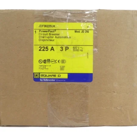 Square D JDF36225UK - Durable Molded Case Circuit Breaker