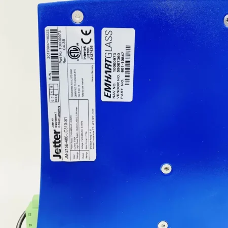 Jetter Servo Drive Model JM-215B-480-JC310-S1