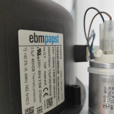 ebmpapst Centrifugal Fan K2E225-RB92-09 Durable Performance