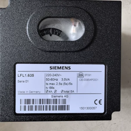 Siemens Burner Controller LFL1.635 - Efficient Combustion Control