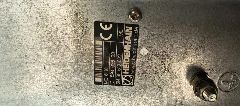 Heidenhain Control Unit MC6110 for Industrial Automation 1 Heidenhain Control Unit MC6110 for Industrial Automation