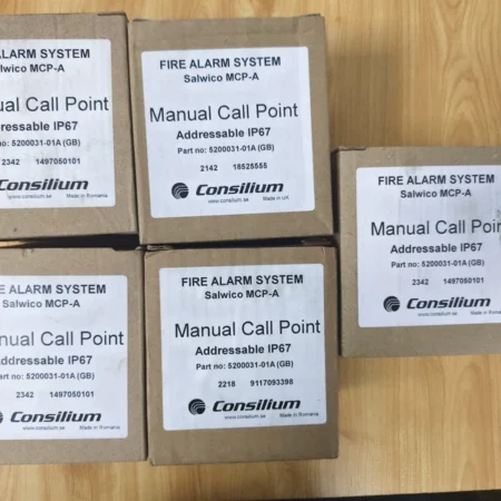 CONSILIUM Manual Call Point MCP-A - Fire Alarm Safety Device