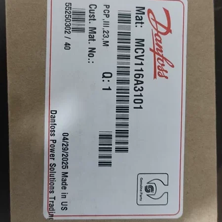 Industrial Danfoss MCV116A3101 Control Valve - Reliable & Efficient
