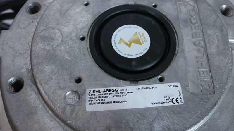 Siemens Fan Motor MK165-4DK.24.N High Efficiency Model 1 Siemens Fan Motor MK165-4DK.24.N High Efficiency Model