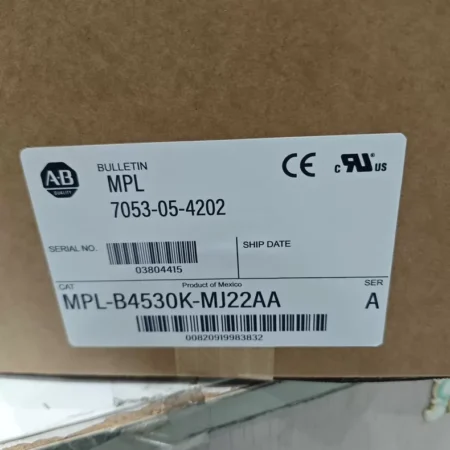 Allen Bradley Servo Motor MPL-B4530K-MJ22AAB Precision Drive