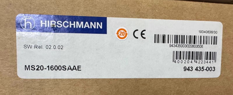 Hirschmann Industrial Ethernet Switch MS20-1600SAAE Fast Network 1 Hirschmann Industrial Ethernet Switch MS20-1600SAAE Fast Network