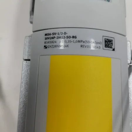 FESTO Soft-Start Valve MS6-SV-1/2-D-10V24P-2M12-SO-RG - Industrial Use