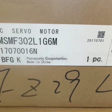 Panasonic Servo Motor Model MSMF302L1G6M High Performance