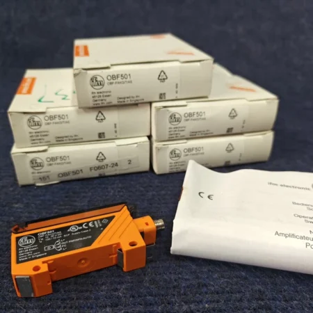 IFM Fiber Optic Amplifier OBF501 - High Precision Optical Sensor