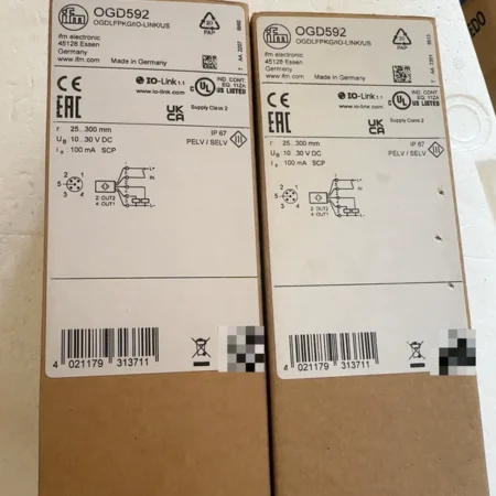 IFM OGD592 Laser Distance Sensor Reliable Measurement Device