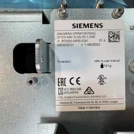 Siemens CNC Operator Panel A5E35793721 for Automation