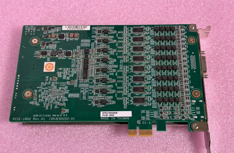 ADVANTECH PCIE-1802 Card - Efficient Data Collection 1 ADVANTECH PCIE-1802 Card - Efficient Data Collection