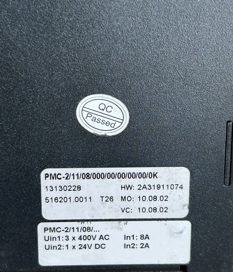 ELAU PMC-2/11/08/000/00/03/00/00/0K Controller - Advanced Motor Positioning 1 ELAU PMC-2/11/08/000/00/03/00/00/0K Controller - Advanced Motor Positioning