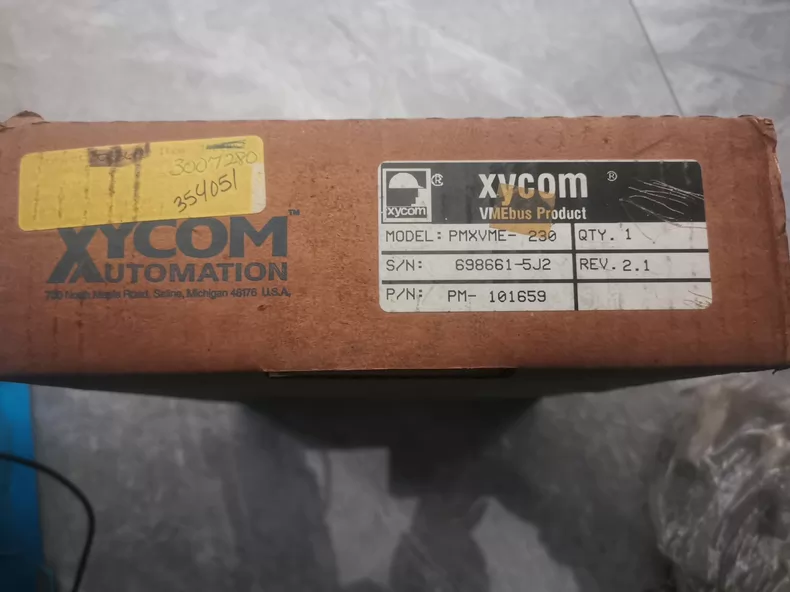 XYCOM VME Bus Motherboard - Model PMXVME-230 1 XYCOM VME Bus Motherboard - Model PMXVME-230