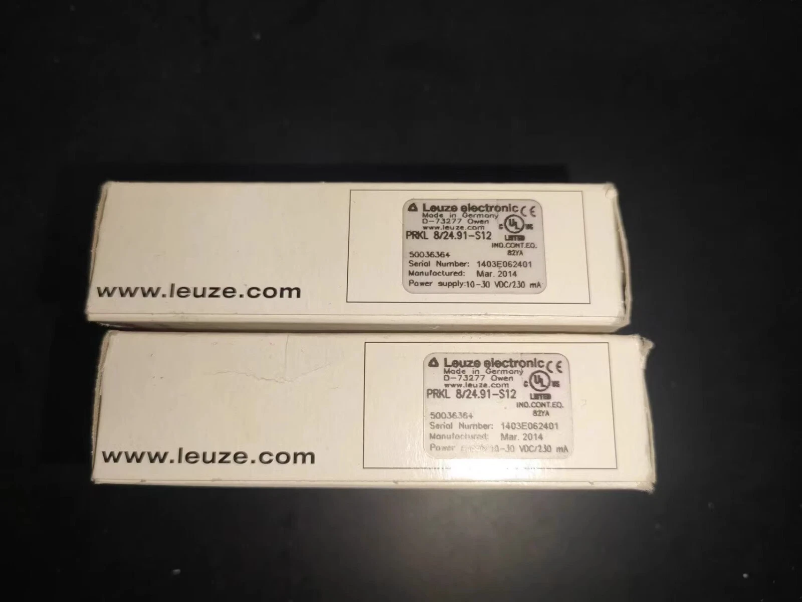 Leuze PRKL 8/24.91-S12 Retro-reflective Photoelectric Sensor 1 Leuze PRKL 8/24.91-S12 Retro-reflective Photoelectric Sensor