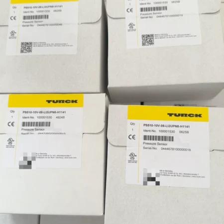 TURCK Pressure Sensor PS510-10V-08-LI2UPN8-H1141 - Accurate Measurement