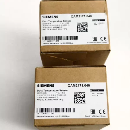 SIEMENS Duct Temperature Sensor QAM2171.040 Accurate Sensing