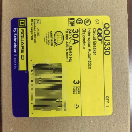 Square D Circuit Breaker QOU330 for Residential Use
