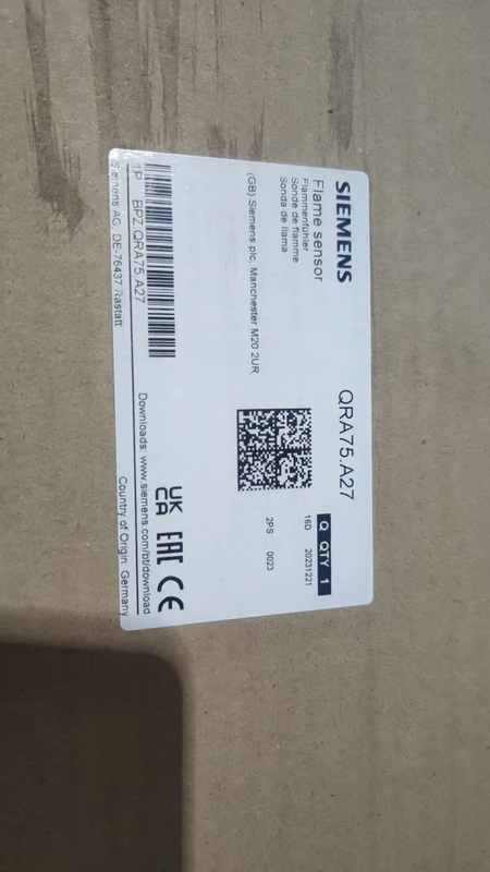 SIEMENS QRA75.A27 Flame Detector for Accurate Fire Detection 1 SIEMENS QRA75.A27 Flame Detector for Accurate Fire Detection