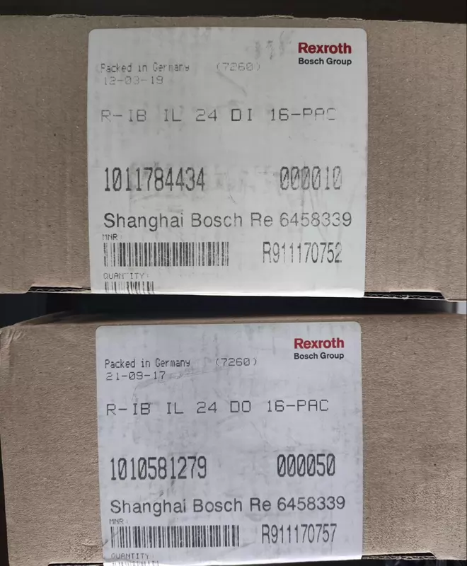 REXROTH PLC Model R-IB IL 24 DI 16-PAC - High Efficiency