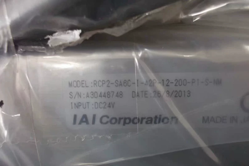 IAI Electric Cylinder RCP2-SA6C-I-42P-12-200-P1-S-NM Precision Actuator 1 IAI Electric Cylinder RCP2-SA6C-I-42P-12-200-P1-S-NM Precision Actuator
