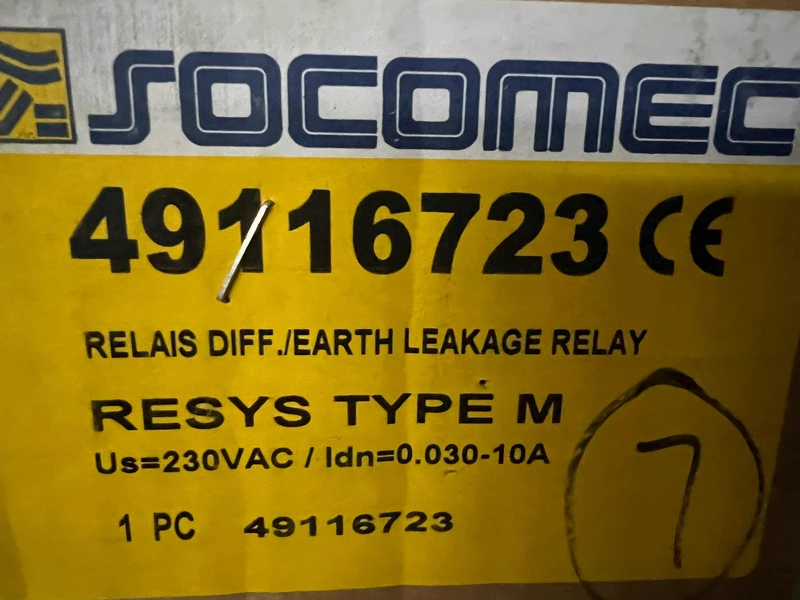 Socomec 49116723 Time Delay Controller - Accurate Timing Device 1 Socomec 49116723 Time Delay Controller - Accurate Timing Device