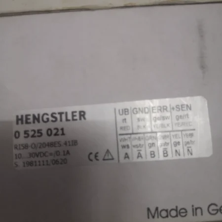 HENGSTLER Encoder RI58-O/2048ES.41IB - Industrial-Grade Feedback