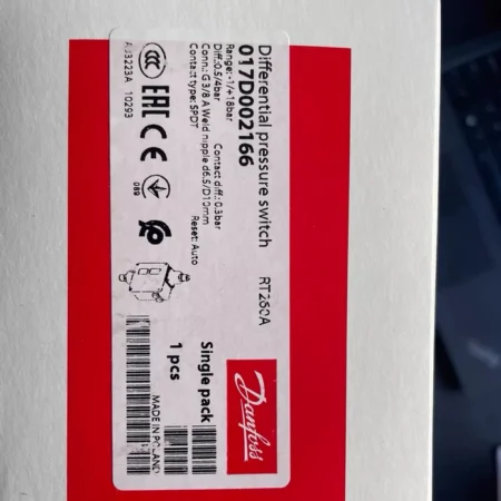 Danfoss Differential Pressure Controller RT260A Precision Control