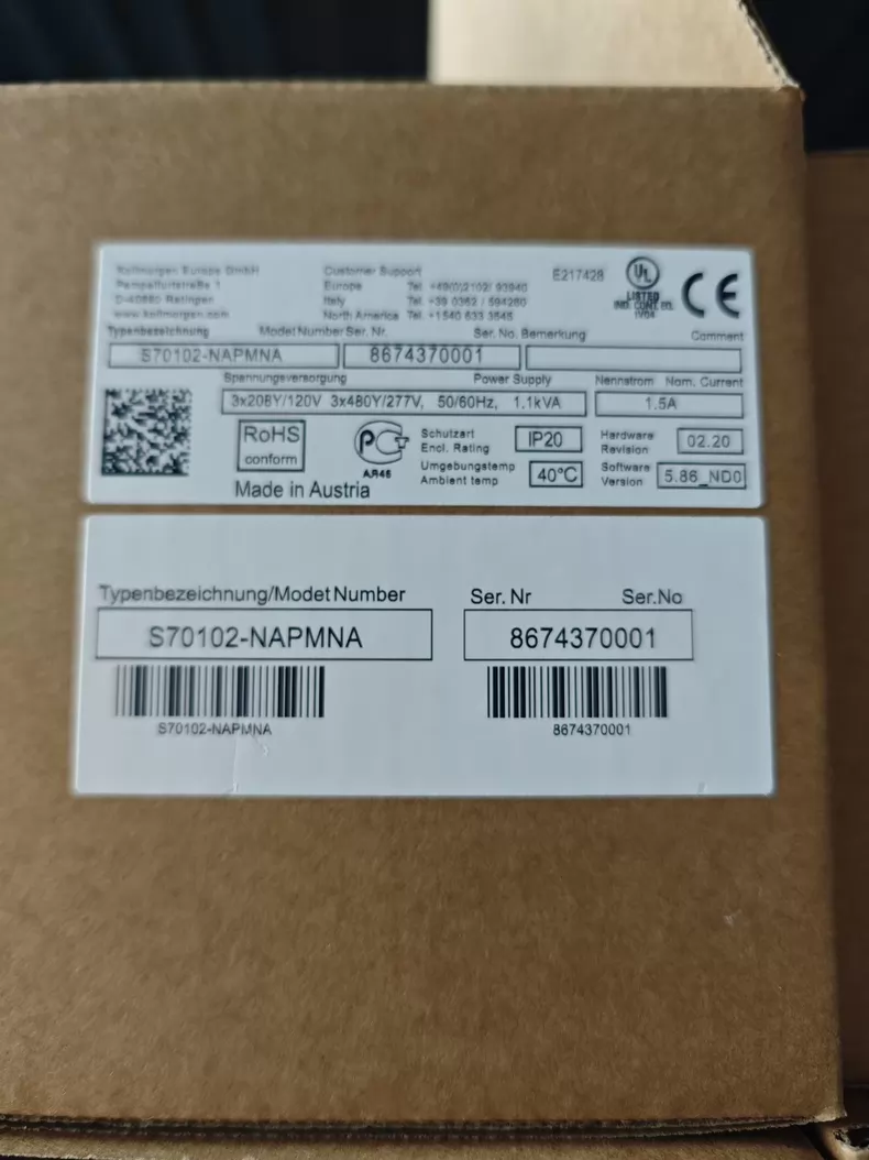 Kollmorgen Servo Drive S70102-NAPMNA Precision Motion Control 1 Kollmorgen Servo Drive S70102-NAPMNA Precision Motion Control