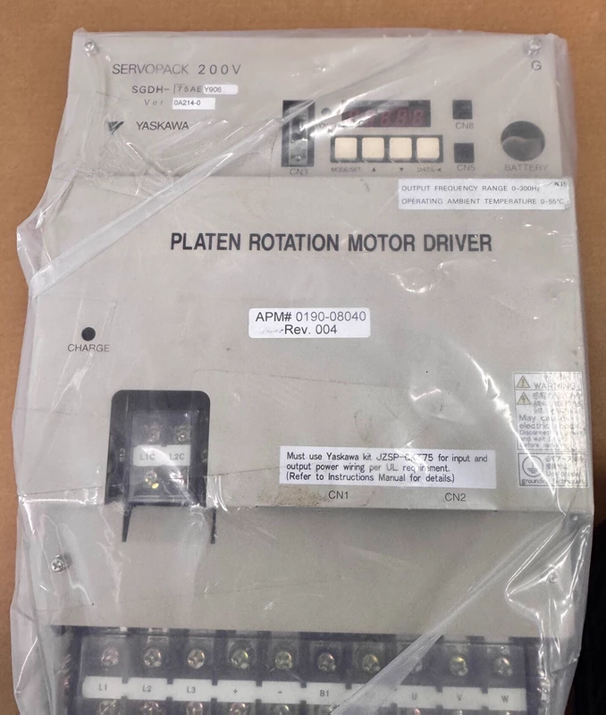 YASKAWA SGDH-75AE-Y906 Servo Drive - High Performance Motor Control 1 YASKAWA SGDH-75AE-Y906 Servo Drive - High Performance Motor Control