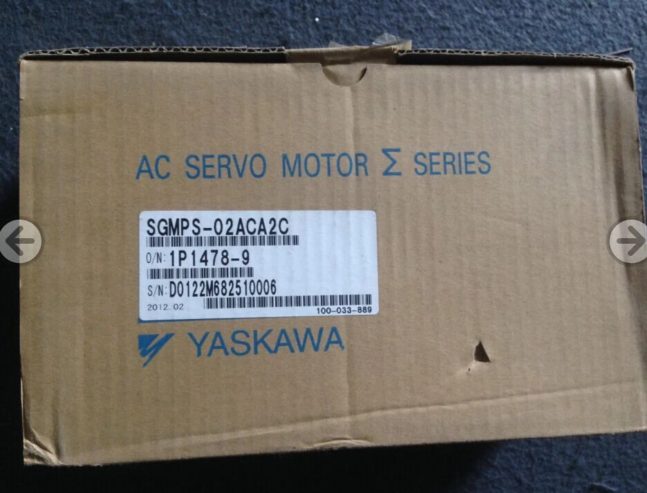 YASKAWA SGMPS-02ACA2C AC Servo Motor for High-Torque Applications 1 SGMPS-02ACA2C