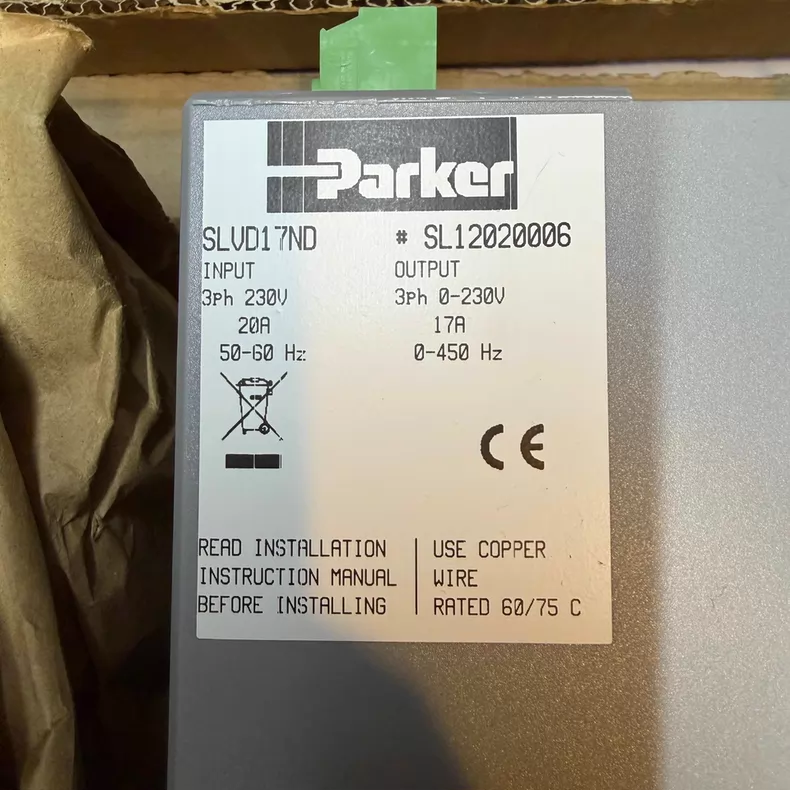 Parker SLVD17ND Servo Drive - High Precision Motor Control 1 Parker SLVD17ND Servo Drive - High Precision Motor Control