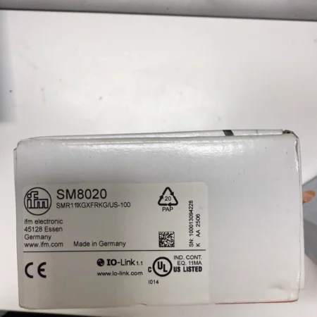 High-Sensitivity IFM SM8020 Vibration Sensor for Industry