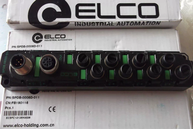 Elco Junction Block SPDB-0008D-011 Durable Electrical Connector 1 Elco Junction Block SPDB-0008D-011 Durable Electrical Connector