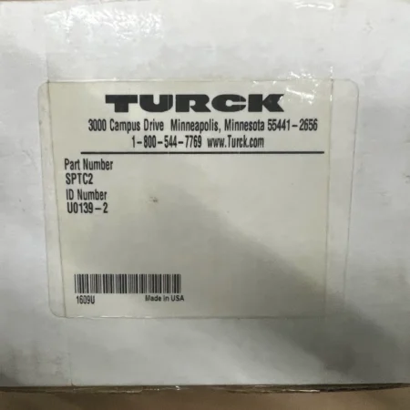 TURCK SPTC2 U0139-2 Sensor Cable - Industrial-Grade Durability