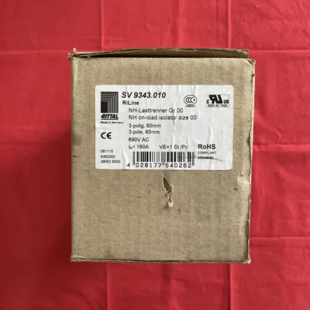 Rittal On-Load Isolator SV9343.010 for Electrical Safety
