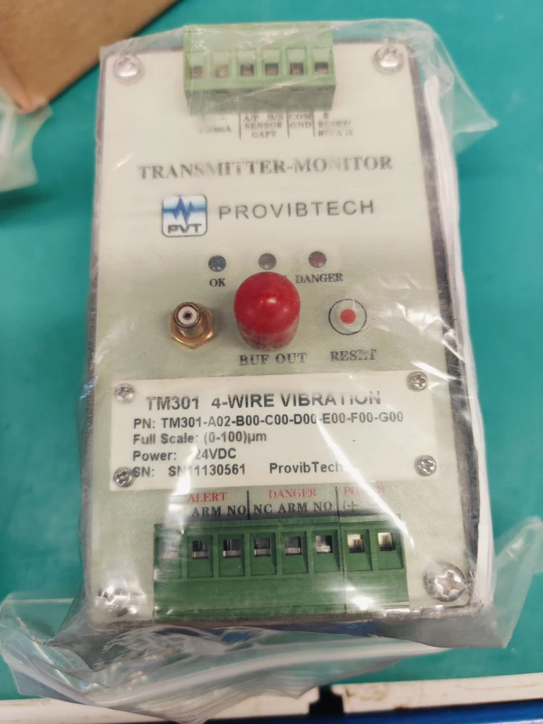 ABB Vibration Monitoring Transmitter Module TM301-A02-B00-C00 1 ABB Vibration Monitoring Transmitter Module TM301-A02-B00-C00