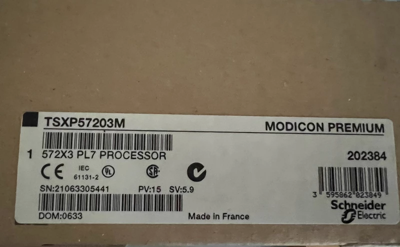 Schneider TSXP57203M CPU Module - Advanced Automation Processor 1 Schneider TSXP57203M CPU Module - Advanced Automation Processor