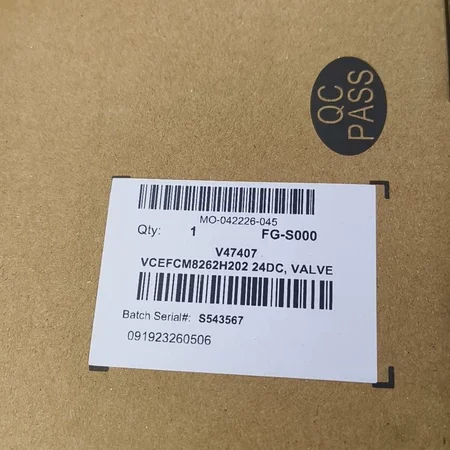 ASCO Solenoid Valve VCEFCM8262H202 - Reliable Operation