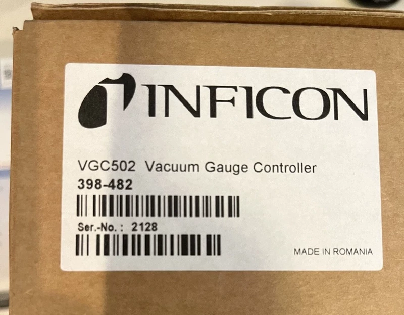 INFICON VGC502 398-482 for Precise Vacuum Pressure Control 1 INFICON VGC502 398-482 for Precise Vacuum Pressure Control