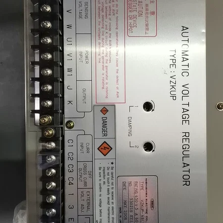 Nishishiba Automatic Voltage Regulator VZKUP-4B Stable Power