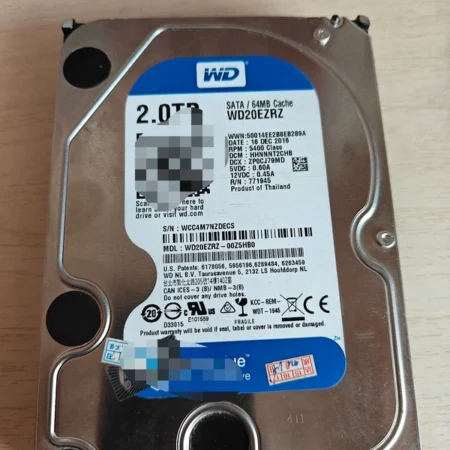 WD WD20EZRZ - Efficient Mechanical Hard Drive Solution