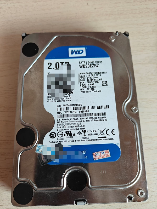WD WD20EZRZ - Efficient Mechanical Hard Drive Solution 1 WD WD20EZRZ - Efficient Mechanical Hard Drive Solution