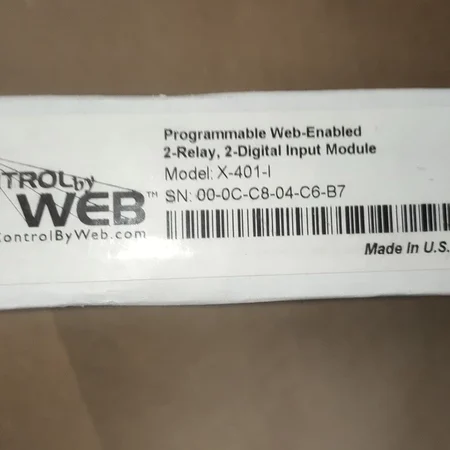 ControlByWeb Programmable Module - Model X-401-I